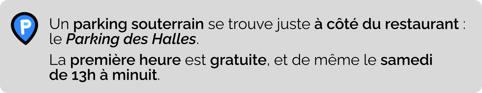 Parking Des Halles